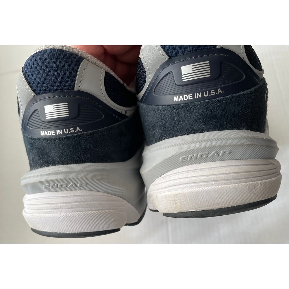 New Balance 990 Made in USA Navy Blue White Men's Size 11.5 EUC - Picture 6 of 7